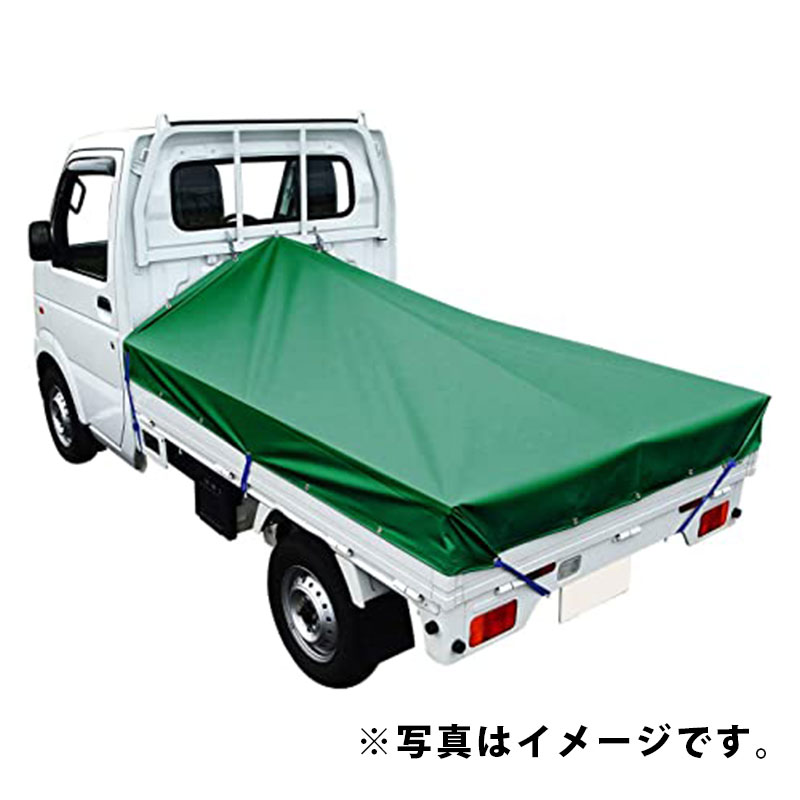 お歳暮 ＴＲＵＳＣＯ トラックシートα ２ｔ用 幅２３００ｍｍＸ長さ３．６ｍ 緑 1枚 TS-2TA 