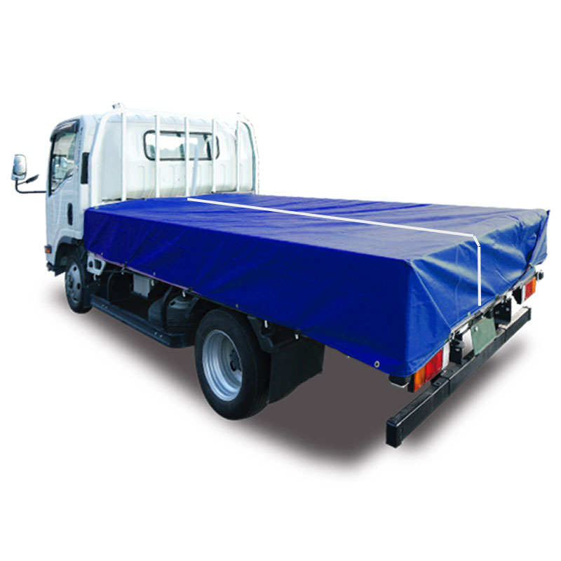 TMトミオカ株式会社 / 【カラー：ブルー】従来型トラックシート（2t～小型トラック）＊周囲ハトメ加工＊